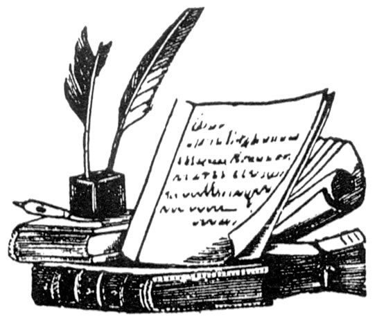 Feather Pen Writing